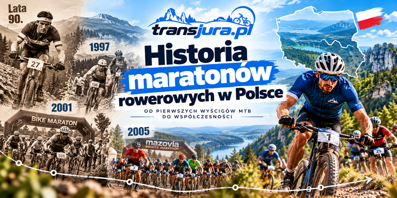 Historia maratonów rowerowych w Polsce – od pierwszych wyścigów MTB do współczesności
