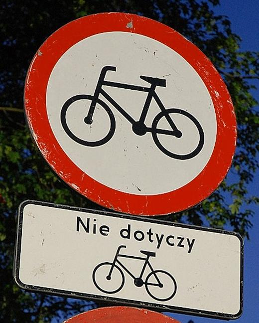 Przepisy dla rowerzystów